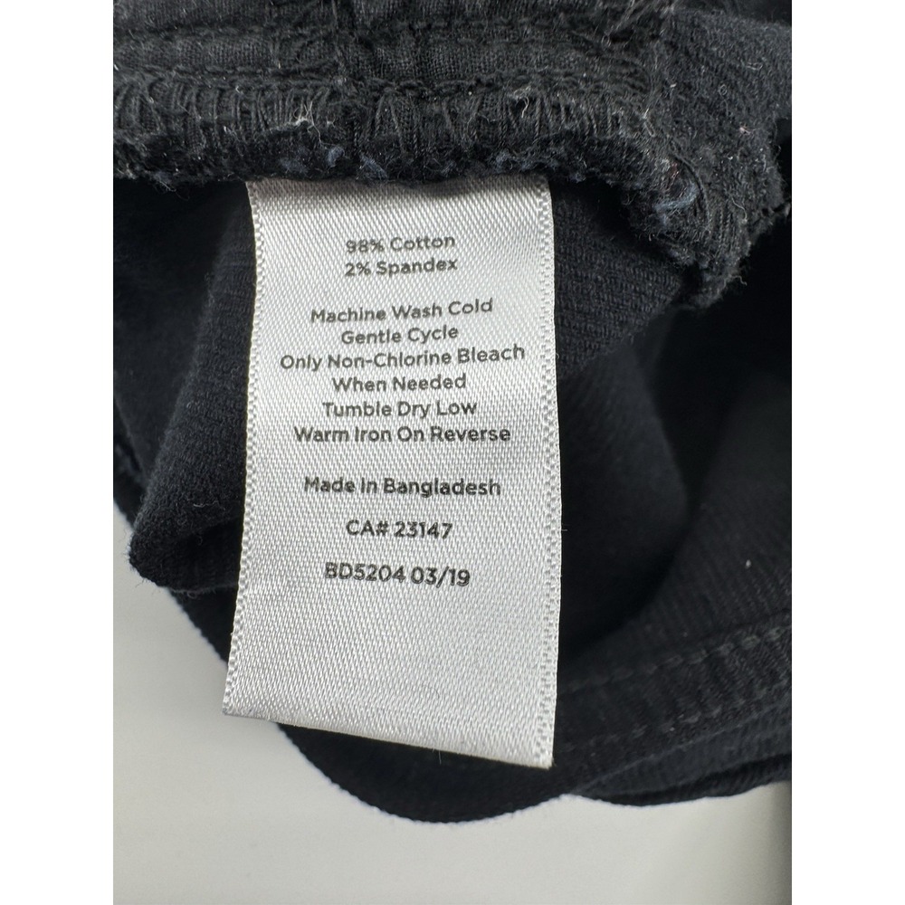 Talbots Simply Flattering 5 Pocket Corduroy Straight Fit Black Pants Size 10P - Picture 3 of 6